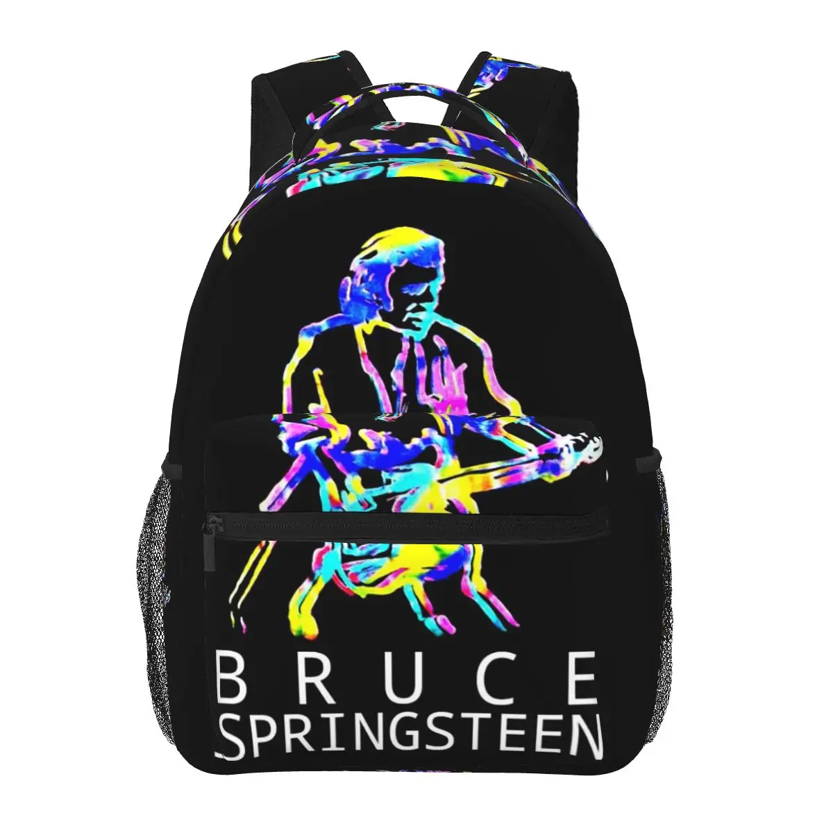 

Bruce Springsteen And The E Street Band Tour Student Backpack School Bag Daypack for Boys Girls Fashion Bookbag Shoulder Bags