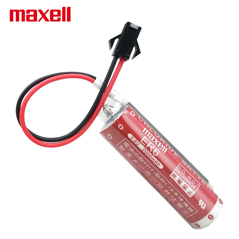 1pce ER6 AA 3,6 V 2000mah batería de iones de litio accesorios de Robot de soldadura inteligente