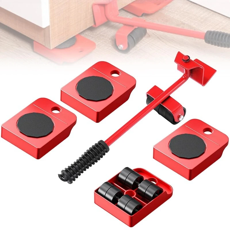 Heavy‑Duty Multi‑Purpose Furniture Moving Rollers Easy‑Glide Lifting & Shifting Tools for Household Items