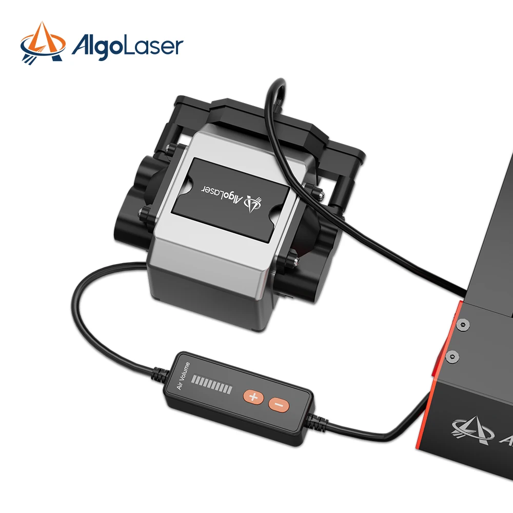 Imagem -03 - Algolaser High Power Algolaser Accessories Sistema Air Assist Per Incisore Laser Cnc Machine Per Rimuovere Gas Polvere Flusso Daria 30l Min