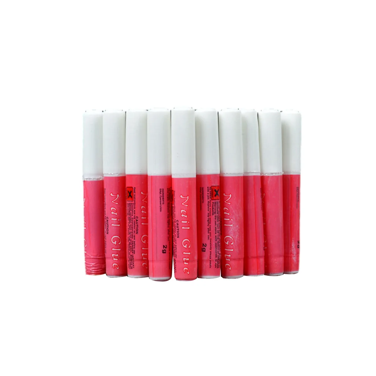 

5 Pcs 2g Professional Acrylic Nail Art Glue Bottle Tips Rhinestones Manicure Tools for UV Gel Nail Art Use