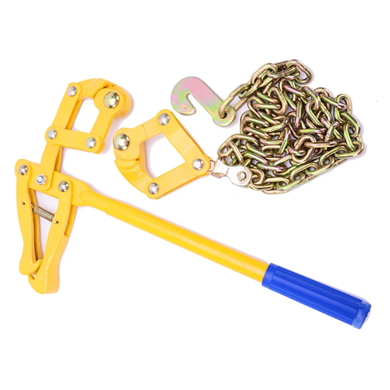 Wire Fence Repair Tool Guardrail Outdoor Galvanised Animal Electric Fence Wire Tensioning Chain Strainer for Farm Crimping Tool