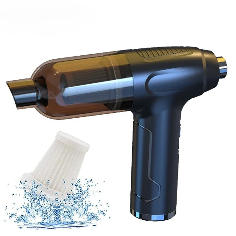 EAFC-aspiradora de coche, soplador de polvo USB inalámbrico de mano, potente pistola de aire recargable para PC, plumero de limpieza del hogar y el coche