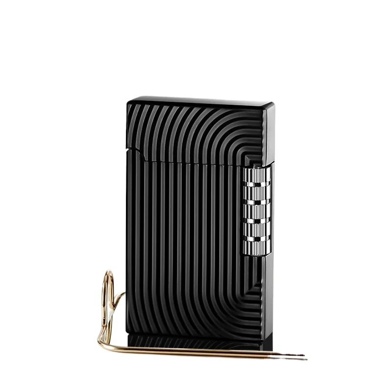 Remarks on Fire Gas Lighter High-value Side-slip Retro Classic Steel Sound Men's Gift - Image 5