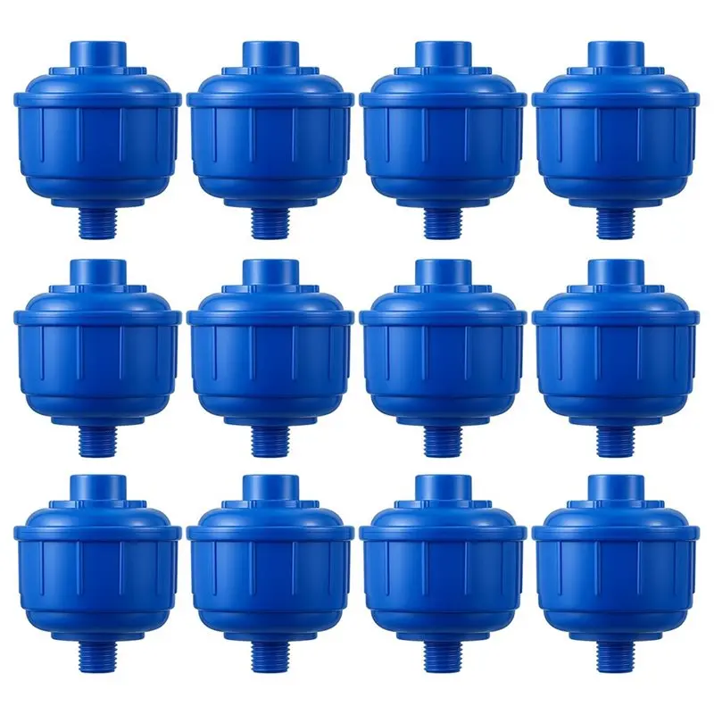 

Standard Threaded(1/4 Inch) 12 Pcs Disposable Mini Air Water Trap Filters, Disposable Spray Gun Filters Fast-
