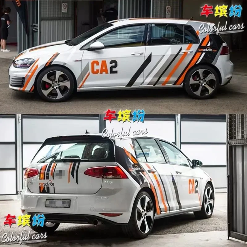 

Car Sticker Vinyl Modification Special Fashion Film Body Custom Accessories FOR Volkswagen Golf 8 Golf 7 Golf 6 POLO