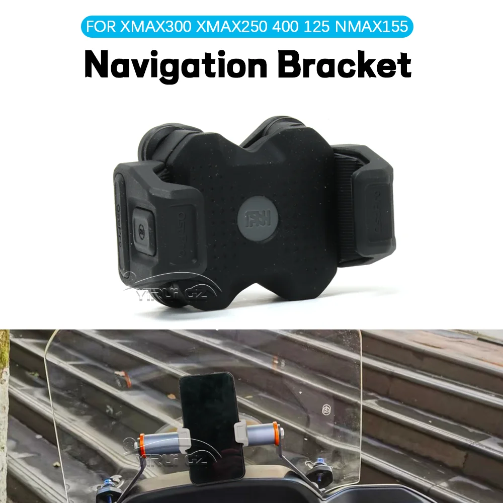 

Shock Absorber Phone Stand Phone Holder Stand Navigation Stand Motorcycle Accessories For YAMAHA XMAX300 XMAX400 XMAX125 250 300