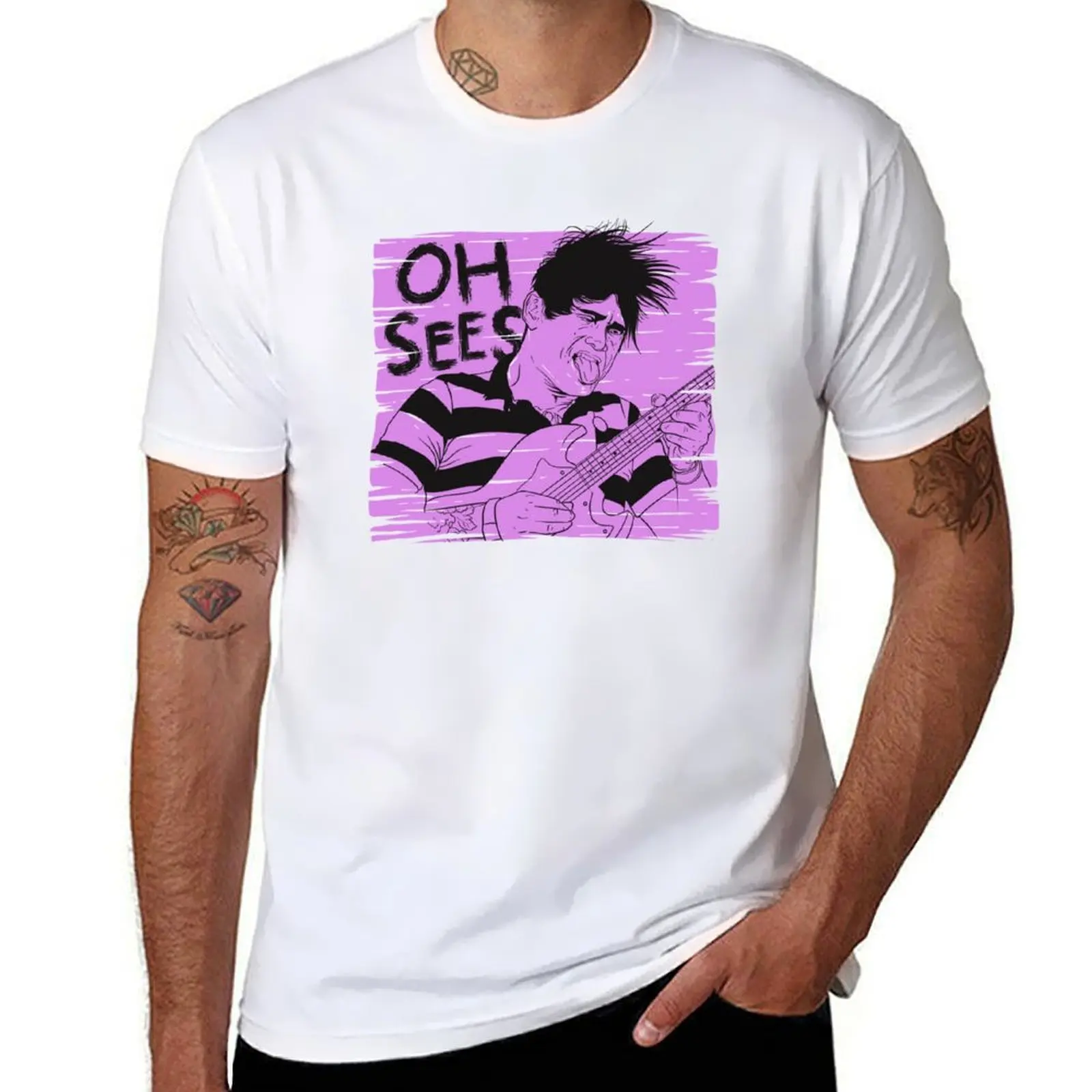 Thee Oh Sees John Dwyer Merch T-Shirt Modern Style Print T-Shirt
