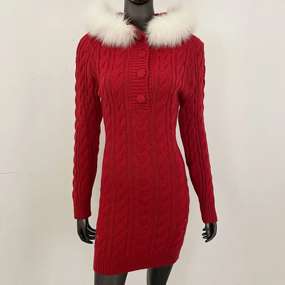 

Зимнее женское рождественское платье 2025 года, вязаный жаккардовый корсет, элегантное женское платье y2k, новое вечернее платье-футляр высокого качества, бюстгальтер