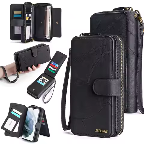 Wallet PU Leather Phone Case For Samsung Galaxy A10 A12 A13 A22 A20E A21S A30 A32 A33 A40 A42 A50 A51 A52 A53 A70 A71 A72 A73