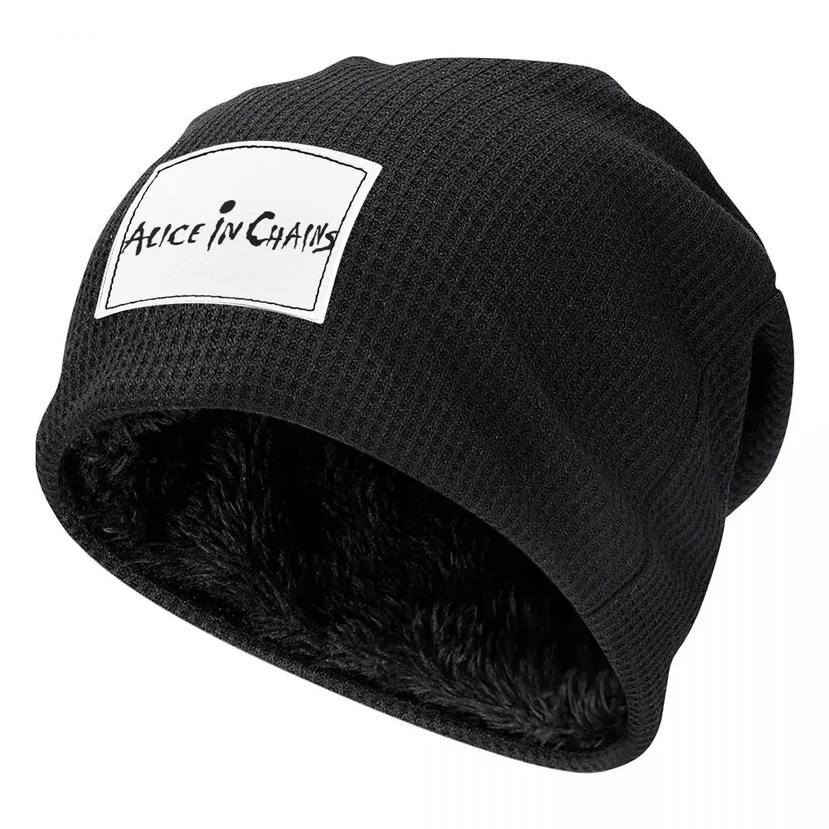 Alice In Chains Rooster Dirt Layne Staley Rock Beanies Caps Fleece-Lined Bonnet Hat Warm Hip Hop Autumn Winter Skullies Hats