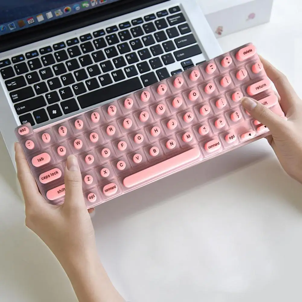 Nail Art Keyboard Cover Typing Cover Durable Keyboard Protector Cover for Universal Laptop Wear Resistant Nail Art Keyboard Film