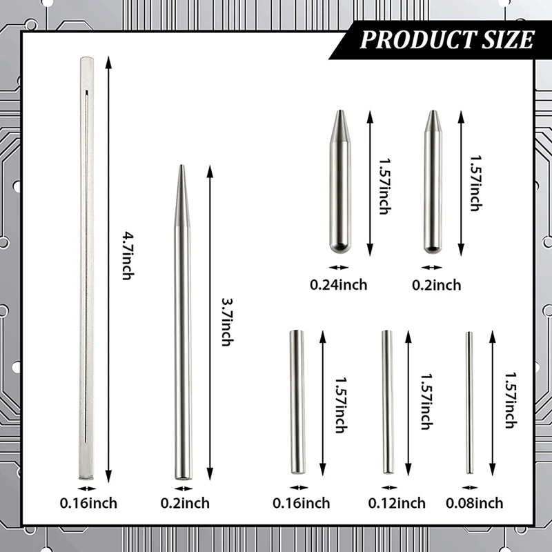 10 pezzi in metallo modello fai da te set di strumenti linguetta bordo cilindro a forma di cono strumenti di assistenza alla flessione per puzzle in metallo 3D assemblaggio