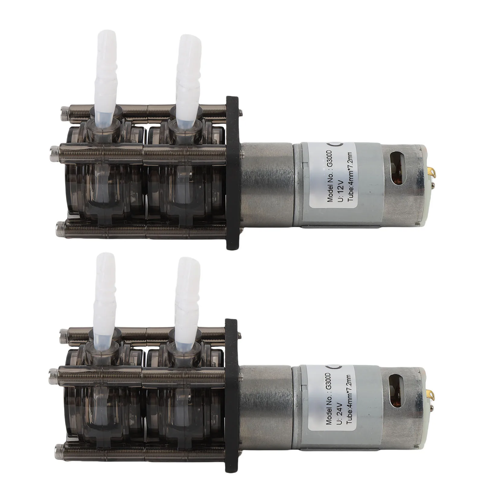 

Перистальтический насос с матовым двигателем, 300 мл/минx2, дозирующий насос для жидкости для монтажа на панели для лабораторной промышленности, электрический перистальтический насос