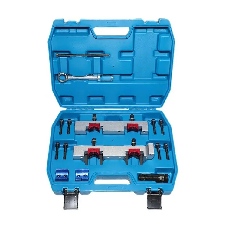 New For Mercedes Benz M133 M270 M274 Engine Timing Tool Kit with Fuel Injector Remover Installer Camshaft Locking Alignment Tool