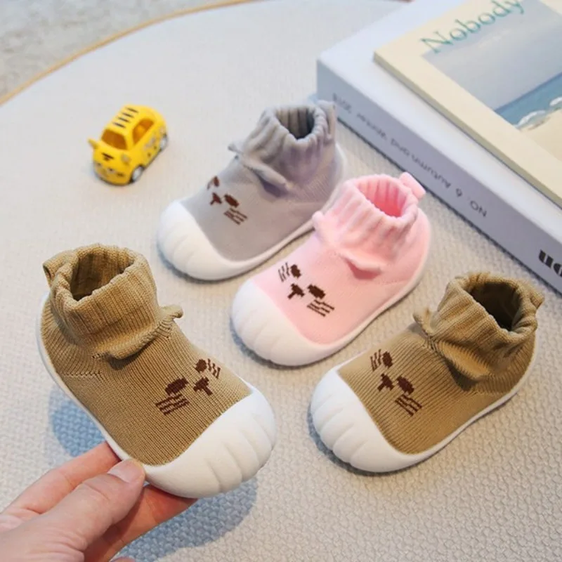 

Baby Shoes 2025 Autumn New Style Child Baby Soft Soled Walking Shoe Children's Anti Slip Girls Mesh Breathable Versatile Shoes
