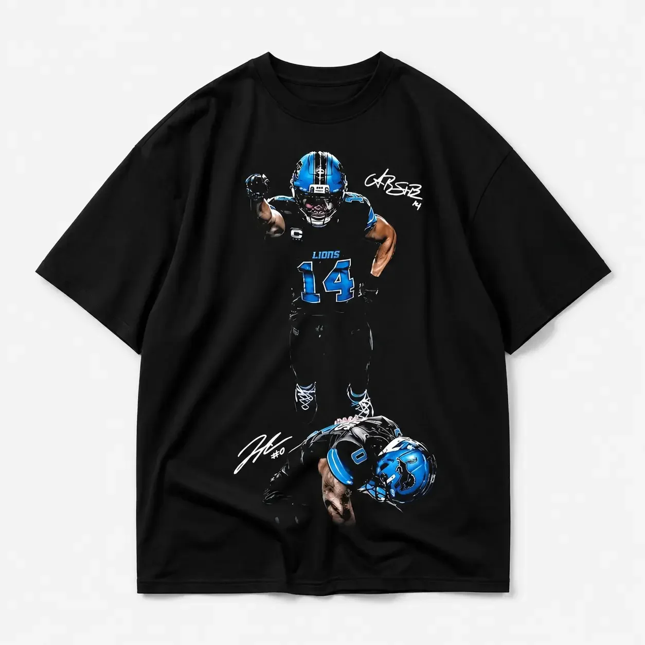 ST.BROWN X GIBBS 'CELLY' Adult and Youth T-Shirt Sweatshirt, AMON-RA ST.BROWN Shirt, Graphic T-Shirts, GIBBS Game Day Shirt, Football Tee Clothes, Men's Clothing Clothes Merch, Streetwear, Gift For Him & Her
