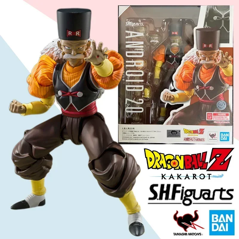 

Оригинальная Bandai Dragon Ball Z Android 20 19 Готовая модель комплект экшн-Фигурки Коллекция игрушек подарок для детей