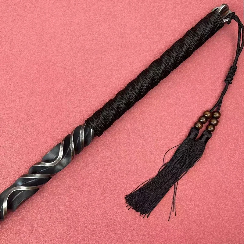 1PCS NEW Outdoor EDC Steel Filipino Short Stick Performance Training Fitness Integrated Solid Stick Car Window Breaker Tools