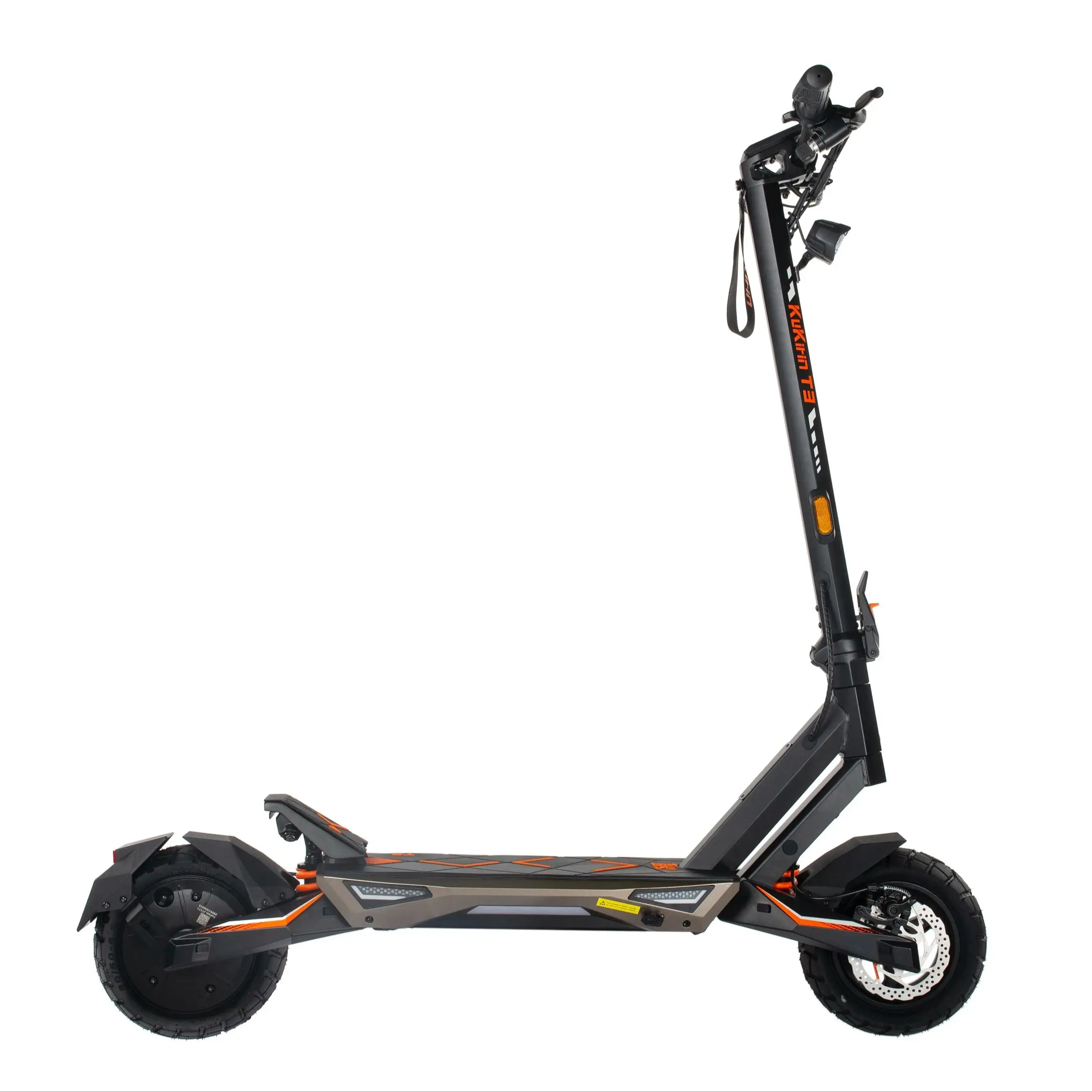KuKirin T3 Electric Scooter 2025 New Model:800W Motor 48V 15.6Ah Battery 45KM/h 58KM Max Range Foldable Electric Scooter 10"