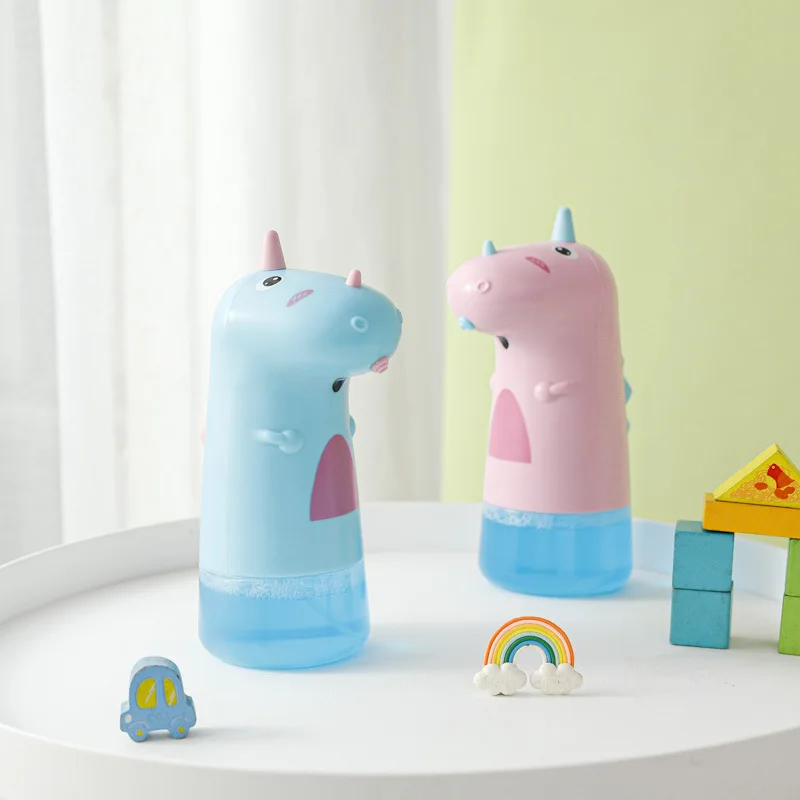 

Soap Dispenser 250ml Cute Unicorn Automatic Rechargeable Battery Foam Cartoon Touchless Hand Sanitizer Bottle ABS Kid Bathroom