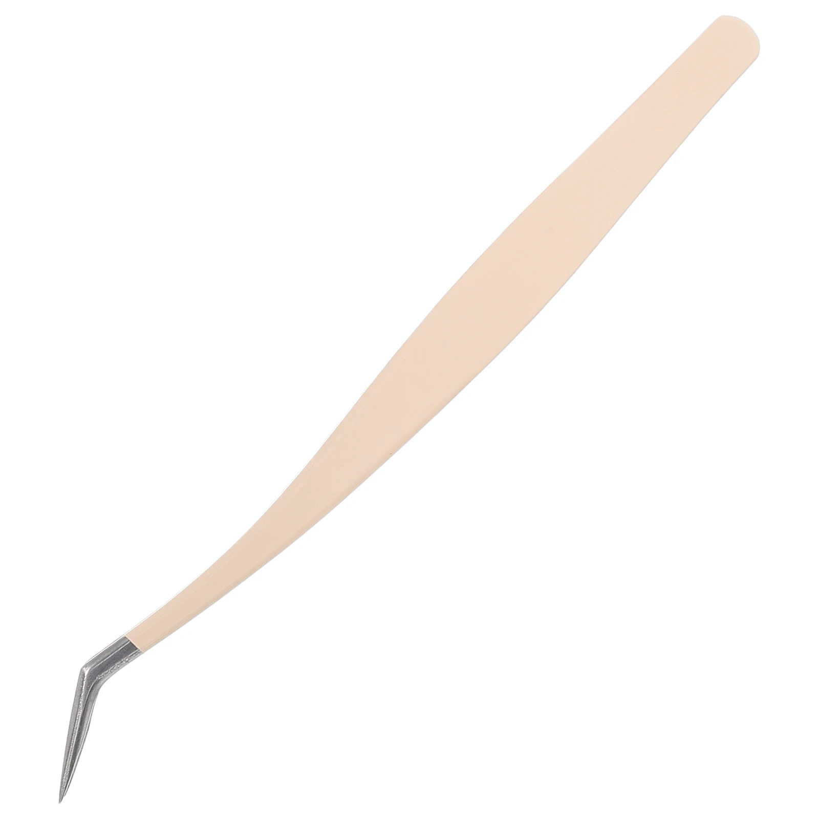 

False Eyelash Tweezers Precision Curve Tip for Lashes Extensions Beauty Tool Lightweight Durable Material Multi Function Makeup
