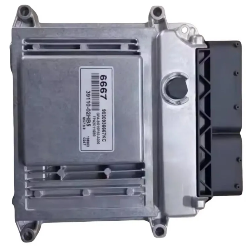 Auto Engine Electronic Control Module ECU Board OE Number 39110-02HB5 6667 Compatible With Hyundai MG7.9.8 System