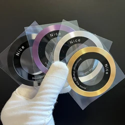 1Pcs Magnetic Metal Ring Universal Mobile Phone Magnet Plate Self Adhesive For Wireless Charger Stand