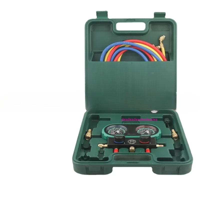 

Car Air Conditioning Fluorination Refrigerant Meter Double Gauge Pressure Gauge