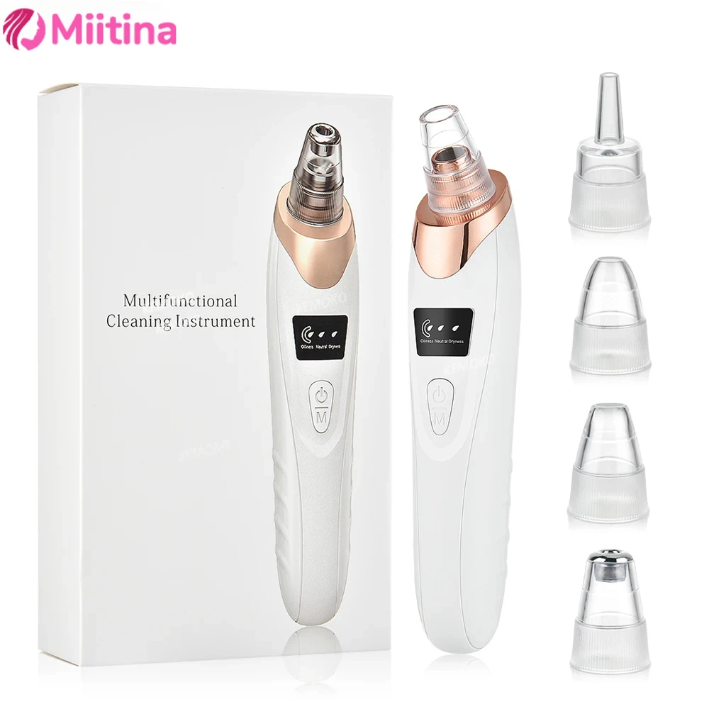 

Electric Blackhead Remover Vacuum Cleaner Black Spots Removal Facial Deep Cleansing Pore Cleaner Machine Facial Skin Care Tool