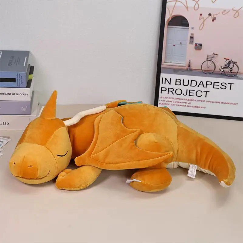 

50 см Pokemo Dragonite плюшевая игрушка-подушка милая аниме мультфильм Dragonite кукла подушка для сна детский подарок на день рождения и Рождество
