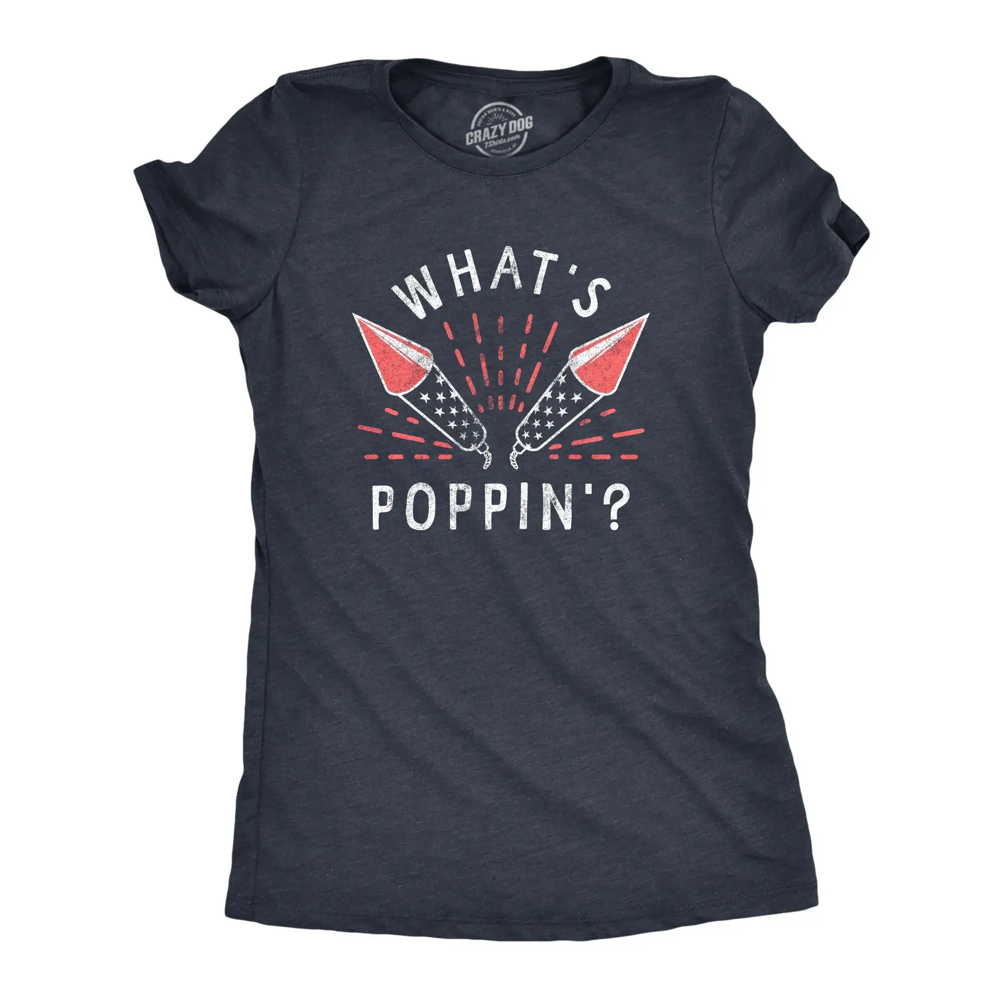 What'S Poppin' Firecrackers Fireworks T Shirt Summer Funny Mother'S Day Mom 4Th Of July