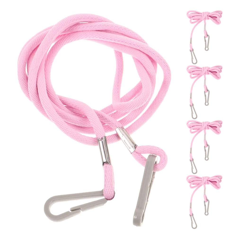 

5pcs Kids Snow Gloves Adjustable Glove Holder Straps Anti-Lost Lanyard For Toddlers Winter Mitten Clips Lightweight Children Ski