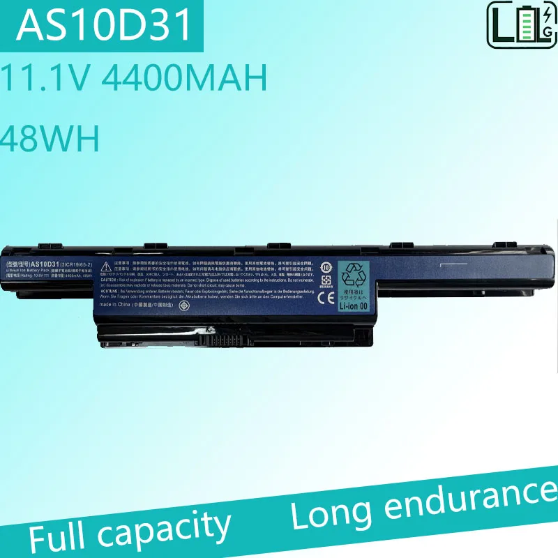 AS10D31 Battery for Acer Aspire 4741 5253 5551 5552 5560 5733 5733Z TravelMate 5740 5735 5735Z 5740G NV55C NV50A NV53A AS10D51