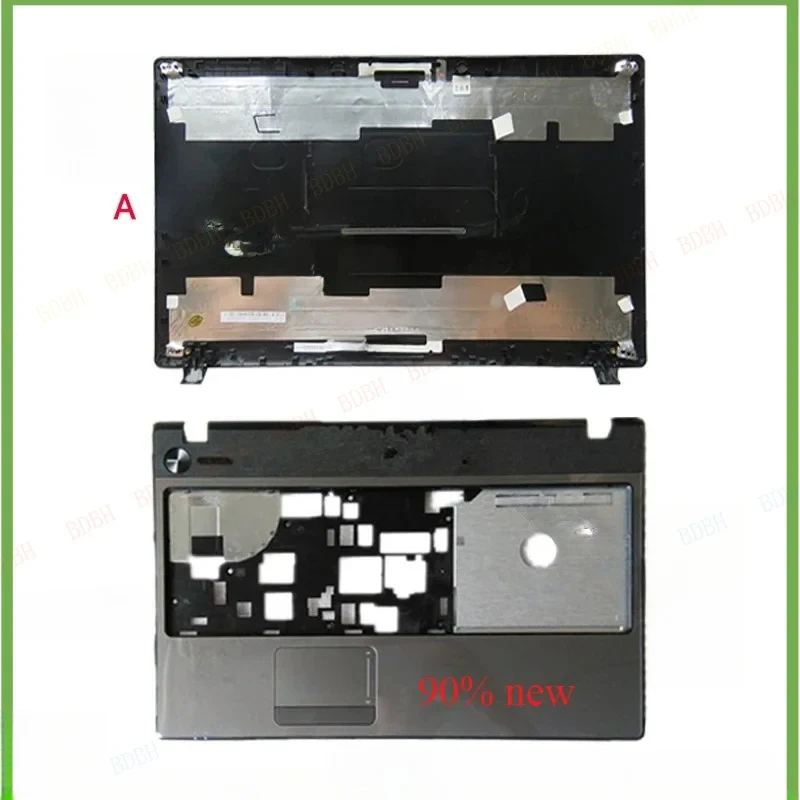 For  Aspire 5551 5251 5741 5741Z 5741ZG 5742G 5551G 5251G LCD back cover/Front bezel Palmrest Top And Bottom, black