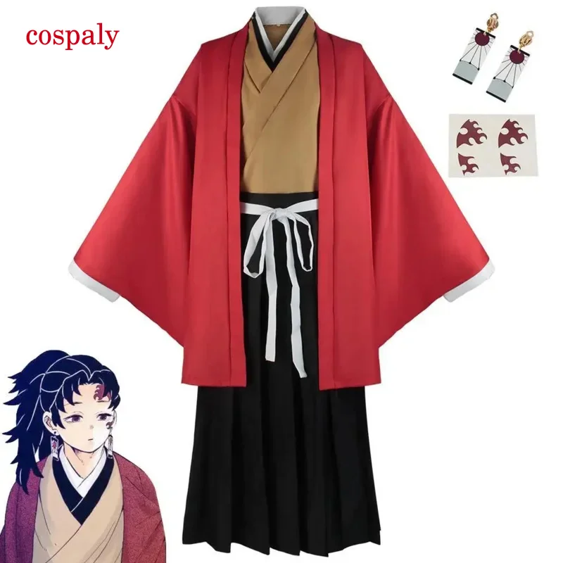 Demon Slayer Ghost Killing Blade Cos Anime Kimono Japan Breath Following Country Edge Cosplay Stage Performance Clothing