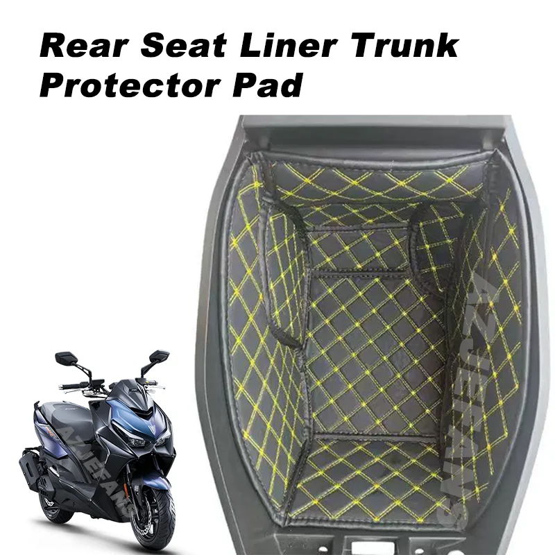 For KYMCO KRV180 KRV 180 Motorcycle Storage Box Seat Bucket Liner Cushion Shockproof Abnormal Noise Prevent scratches