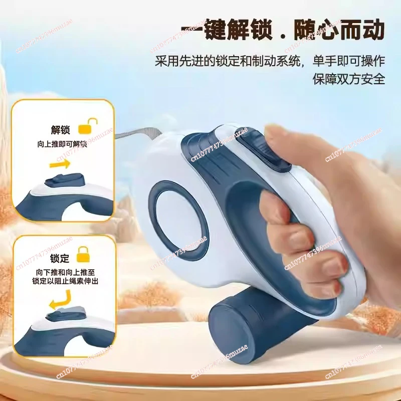 

Dog leash Pet automatic retractable leash Cat dog outdoor dog walking leash 5 meters