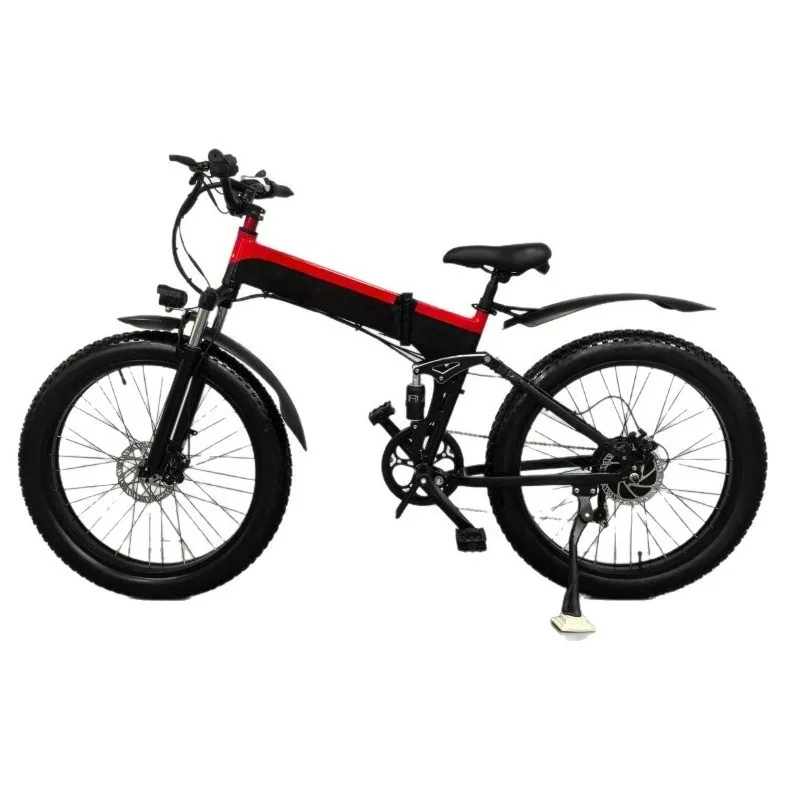 26 inch folding electric bicycle folding snow electric vehicle