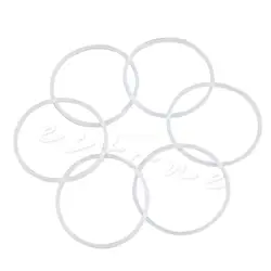 6X Useful Replacement Gaskets Seal Rubber Ring For Magic Bullet Flat/Cross Blade