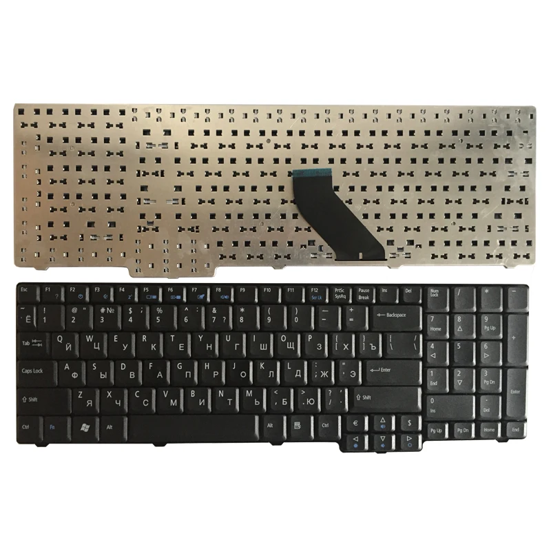 

Русская клавиатура для ноутбука Acer Aspire 8930G 8930 9920G 9920 TravelMate 5100 5110 5600 5610 5620 eMachines E528 E728