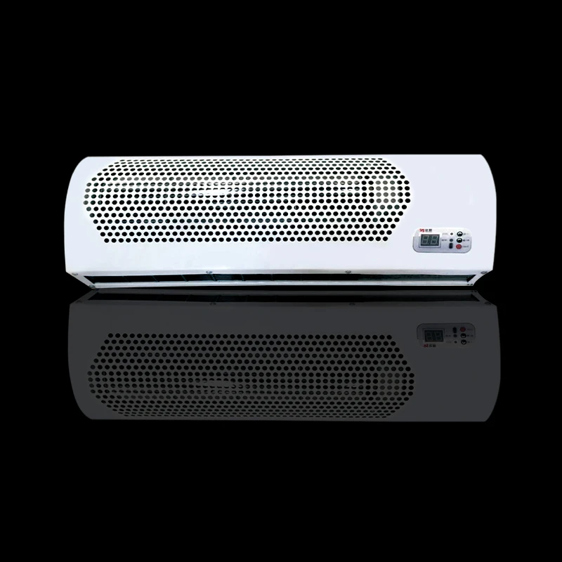 CE Certified Silent 220V Commercial Air Curtain, Smart Temp Control for Glass Door Sealing and Temperature Protection