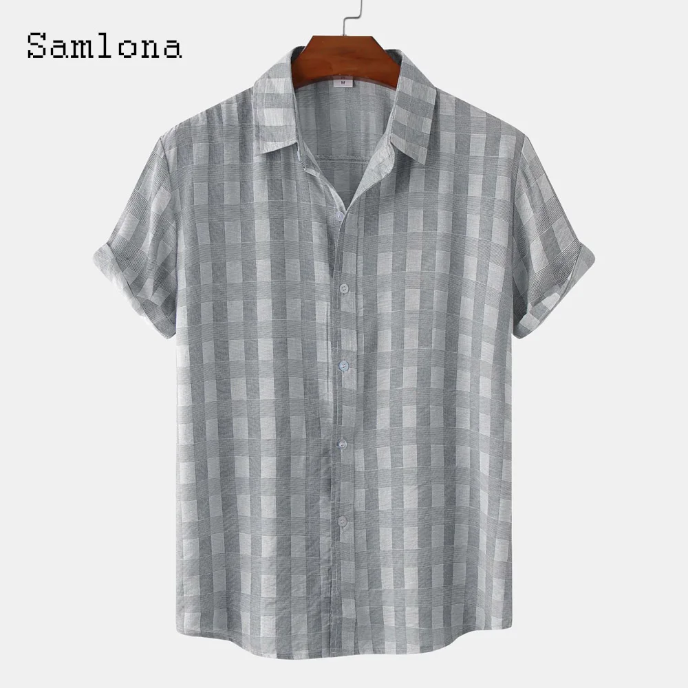Short Sleeve Men Basic Shirts Clothing 2025 Summer Hot Classic Tops Homme Vintage harajuku Print Blouse Mens Casual Daily Shirt