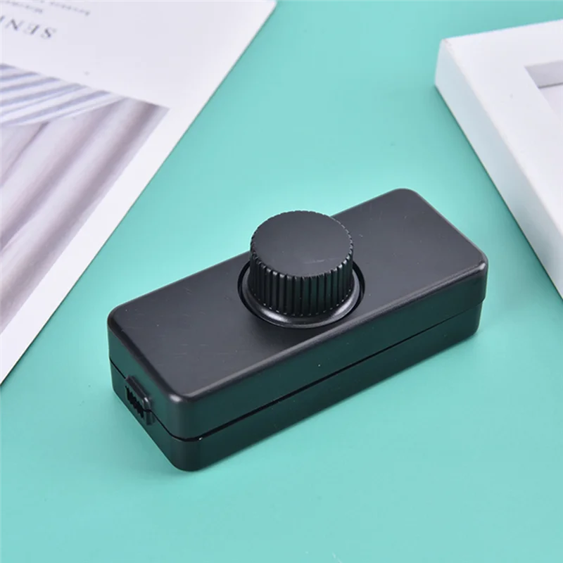 ABKR-1PCS Регулируемый светодиодный диммер 220 В, переключатель освещения, кнопка освещения, контроллер диммера