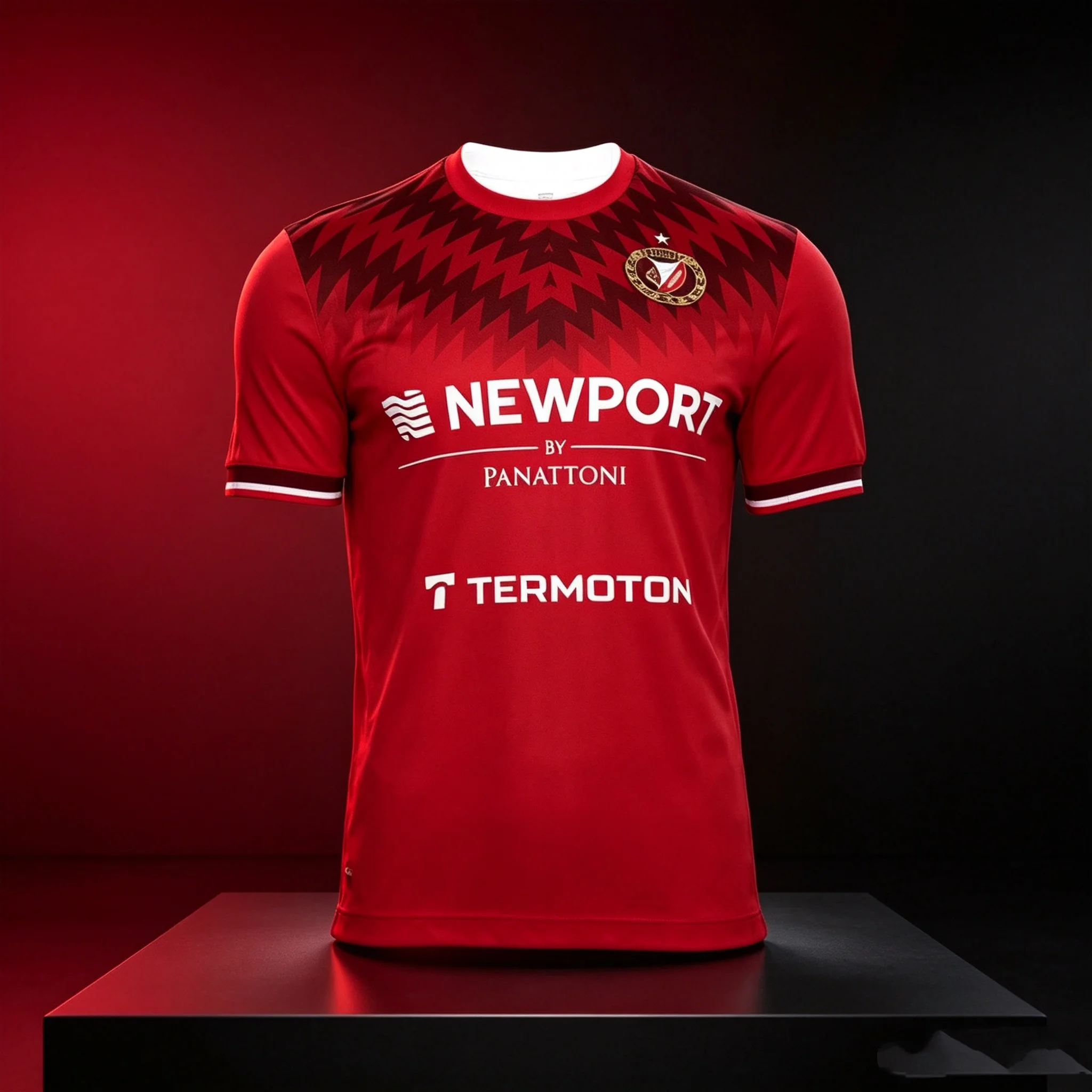 2026 Neues Widzew Łódź Polnische Liga Fan-Version Kurzarm-Fußballtrikot Atmungsaktives Schnelltrocknendes Sport-T-Shirt für Team, Familie und Kinder