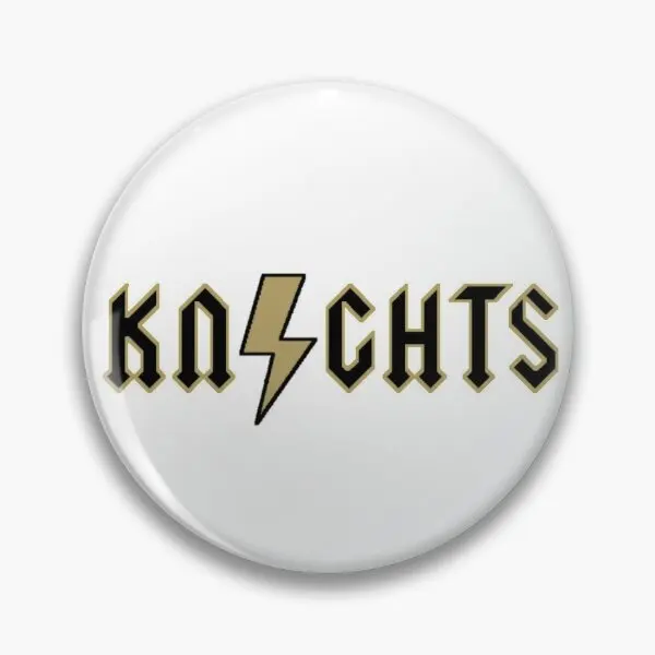 Ucf Knights Acdc Style Lightning Bolt Lo  Soft Button Pin Decor Brooch Cartoon Lover Fashion Jewelry Collar Women Metal Clothes