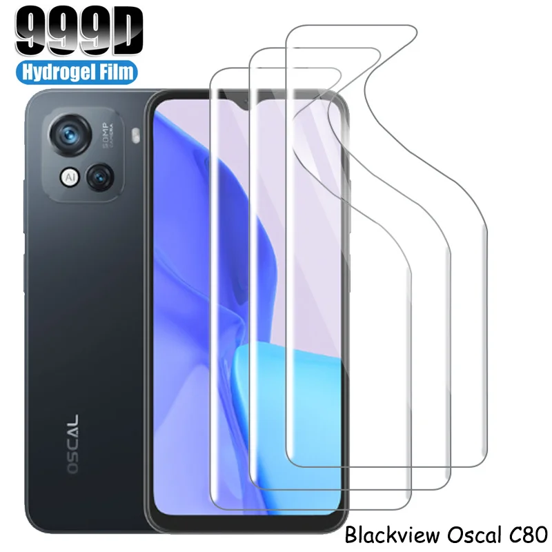 

OscalC80 пленка гидрогелевая для Blackview Oscal C80 гидрогелевая плёнка C80 Oscal гидрогель защита экрана Oscal-C80 не защитное стекло Blackview Oscal C 80