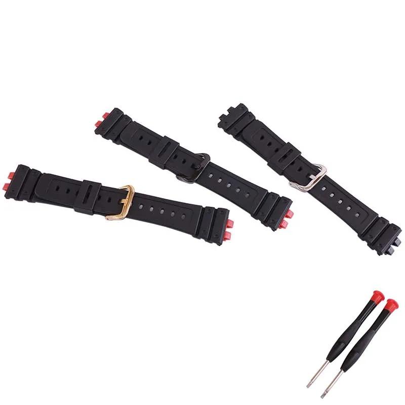 

Men's and Women's rubber watch strap accessories compatible for casio GMW-B5000 watch band small square resin sports wristband