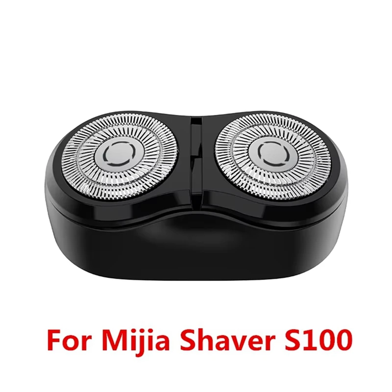 ABNO-Original For Xiaomi Mijia Razor Blade Electric Shaving Head For Mijia S100/MSX201 Razor Waterproof Double Blades