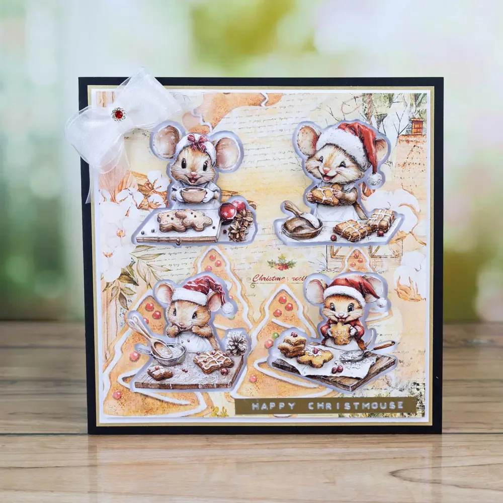 Cinnamon Jingle berry Cutting Dies Scrapbook Diary Decoration Stencil Embossing Template DIY Greeting Card Handmade 2026 new